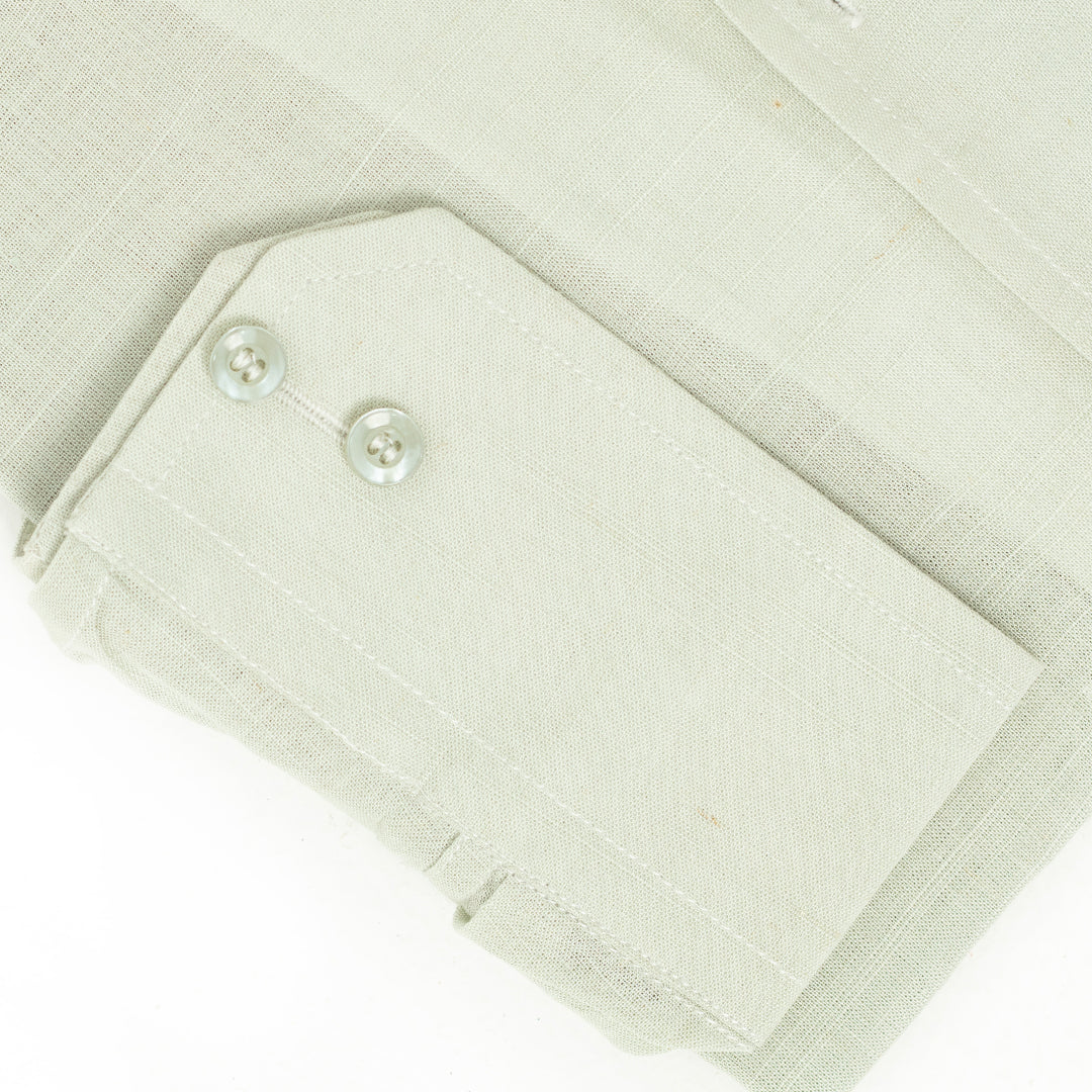 Pure Irish Linen Pistachio Green Shirt