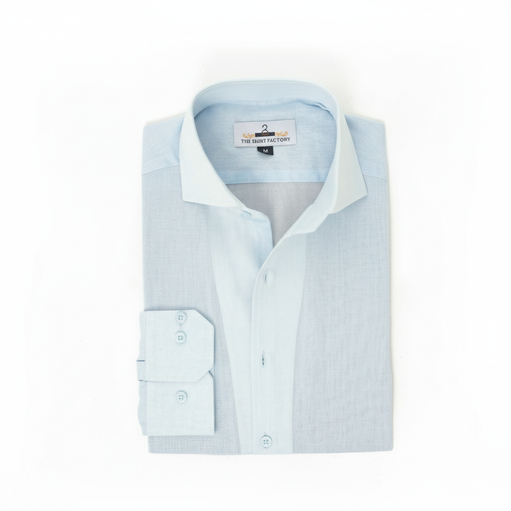 Pure Irish Linen Sky Blue Shirt