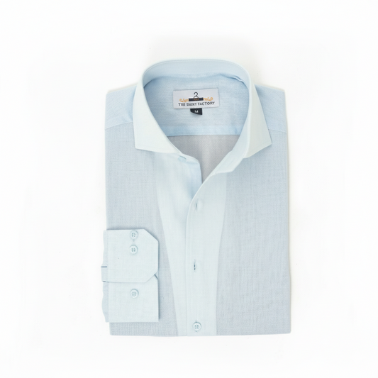 Pure Irish Linen Sky Blue Shirt
