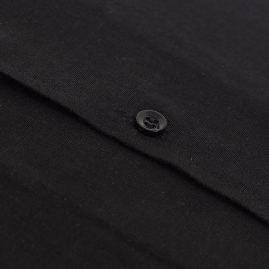 Pure Irish Linen Black Shirt
