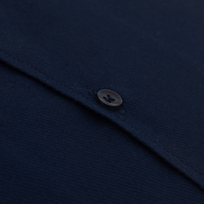 Pure Cotton Navy Blue Shirt