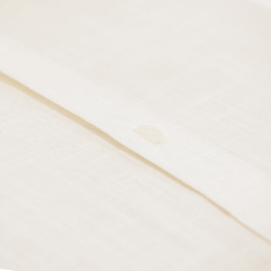 Pure Irish Linen White Shirt