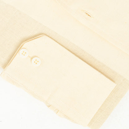 Pure Irish Linen Cream Shirt