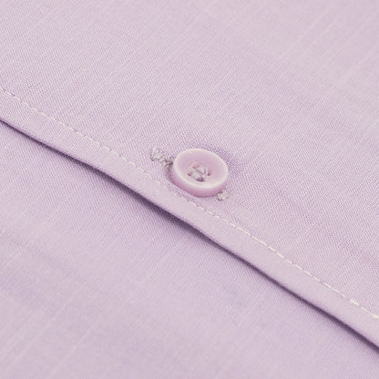 Pure Irish Linen Lilac Shirt
