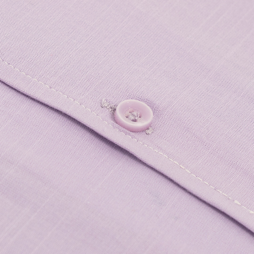 Pure Irish Linen Lilac Shirt