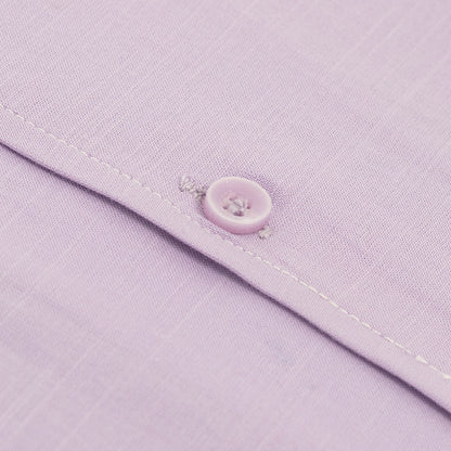 Pure Irish Linen Lilac Shirt