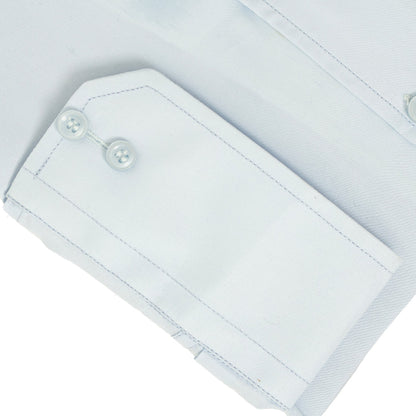 Wrinkle-Resistant Poly Cotton Sky Blue Shirt