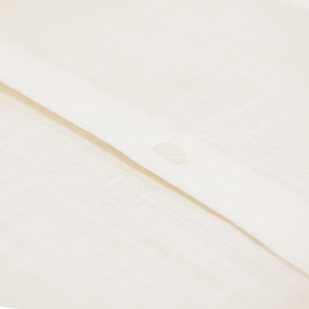 Pure Irish Linen White Shirt