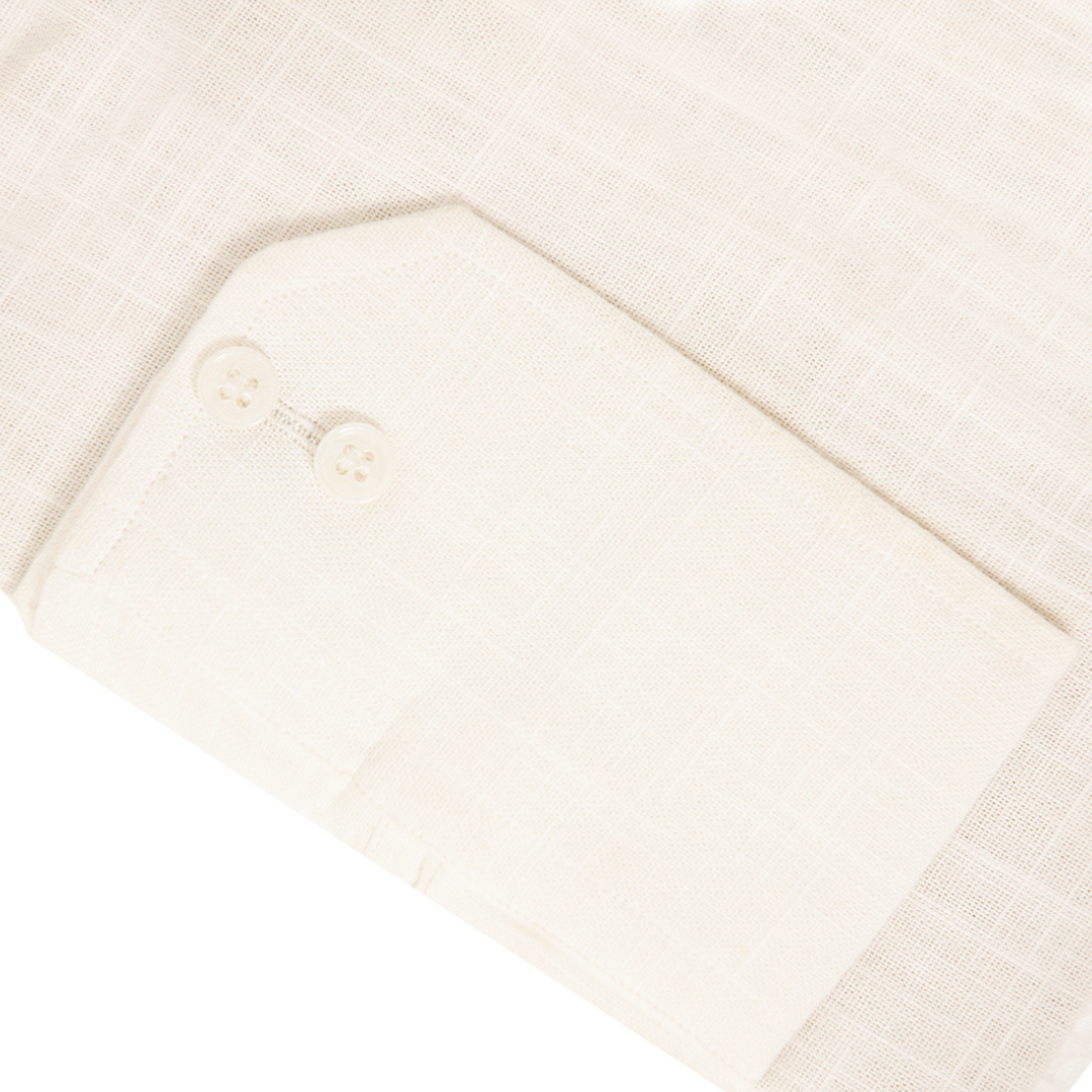 Pure Irish Linen White Shirt