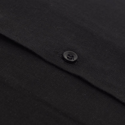 Pure Irish Linen Black Shirt