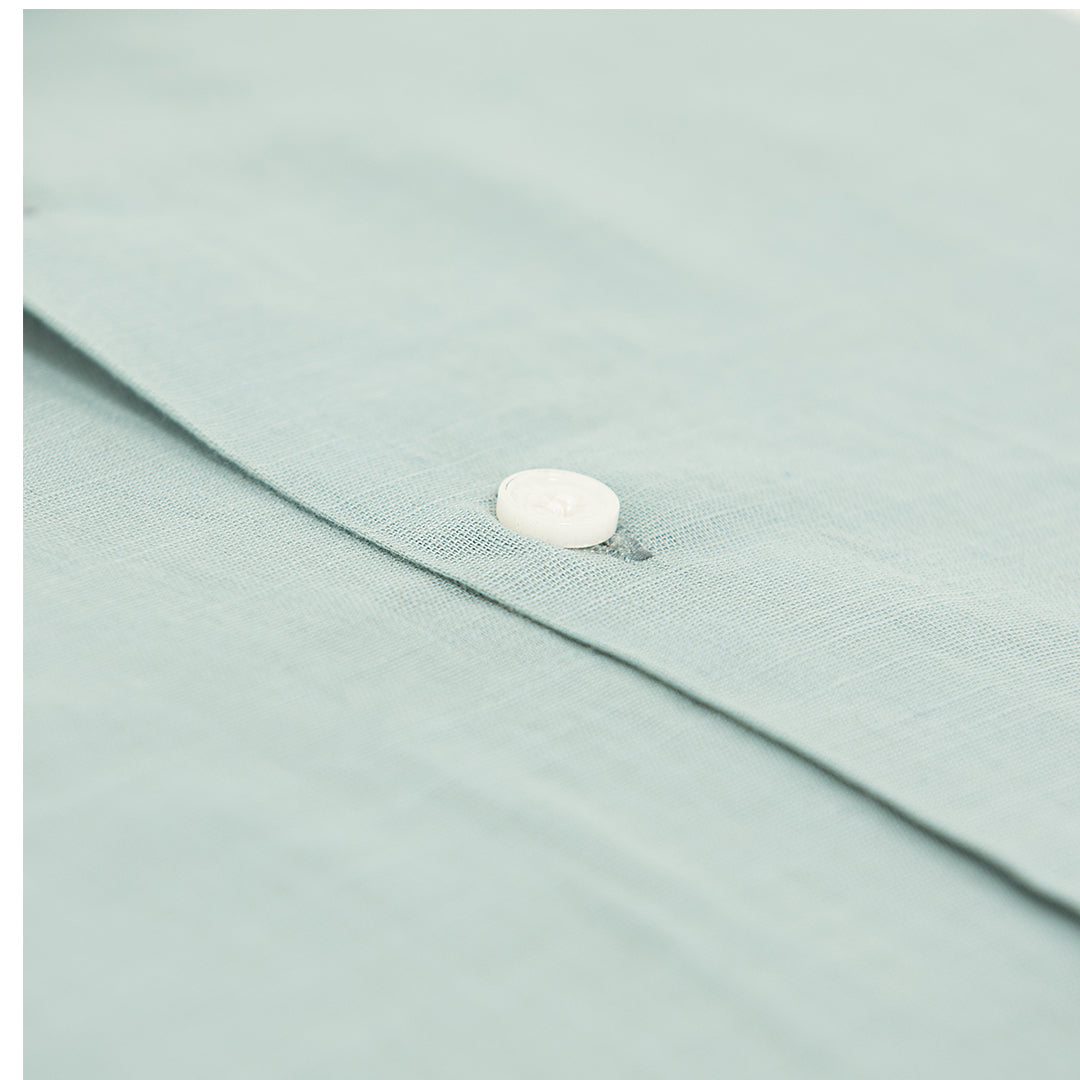 Pure Irish Linen Sea Green Shirt