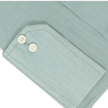 Pure Irish Linen Sea Green Shirt